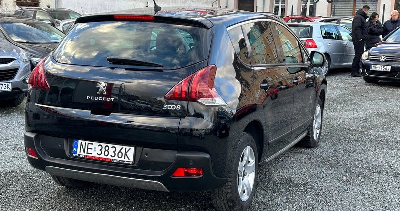 Peugeot 3008 cena 49900 przebieg: 162583, rok produkcji 2015 z Elbląg małe 742